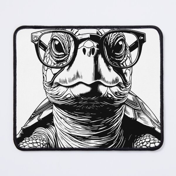 Item preview, Turtle with glasses designed and sold by CreatureClothes.