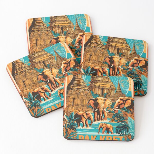 Item preview, Pak Kret Thailand Vintage Travel Tourism  designed and sold by TravelersGems.