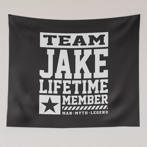 Item preview, Team Jake Lifetime Member Funny Name Jake designed and sold by cidolopez.