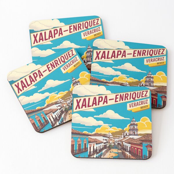 Item preview, Xalapa Enriquez Veracruz Mexico Vintage Travel Tourism  designed and sold by TravelersGems.