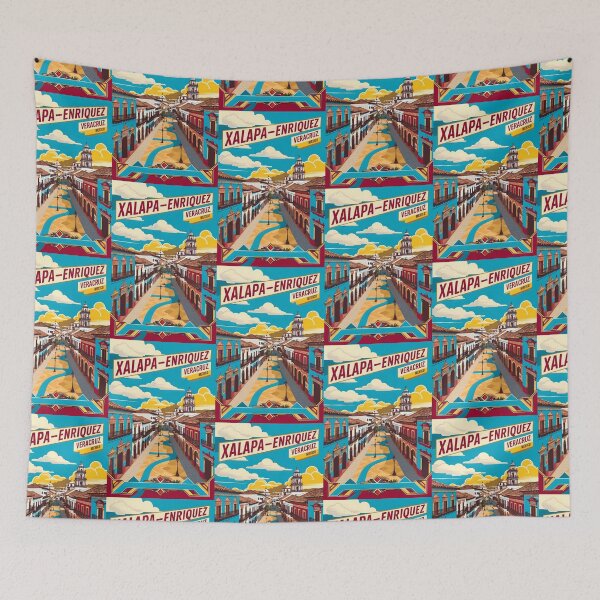 Item preview, Xalapa Enriquez Veracruz Mexico Vintage Travel Tourism  designed and sold by TravelersGems.