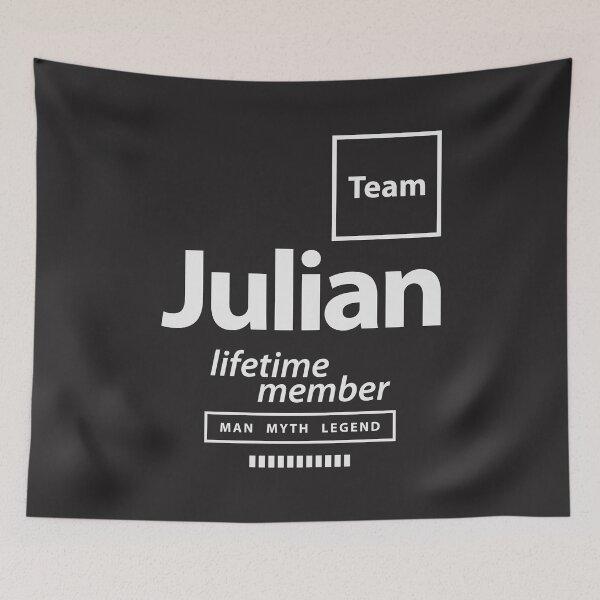 Item preview, Team Julian Lifetime Member Funny Name Julian designed and sold by cidolopez.