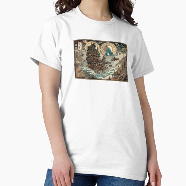 Vista previa del artículo con la obra «El castillo ambulante de Sophie y Howl», diseñado y vendido por Gollok-Art.
