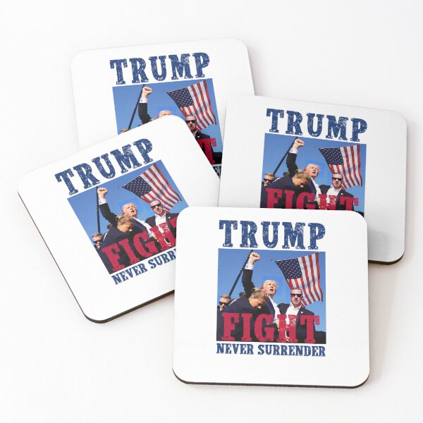 Item preview, Trump Assassination Attempt 2024 - Never surrender designed and sold by fashion-label.