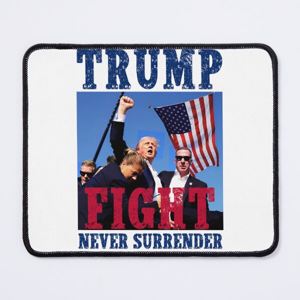 Item preview, Trump Assassination Attempt 2024 - Never surrender designed and sold by fashion-label.