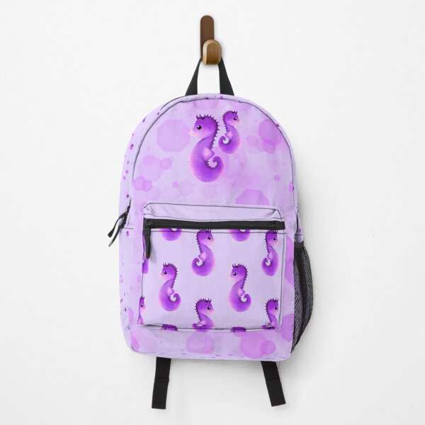 Item preview,  purple cute seahorse - light designed and sold by doveydotdraws.