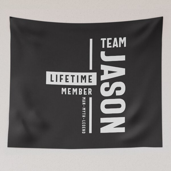 Item preview, Team Jason Lifetime Member Funny Name Jason designed and sold by cidolopez.