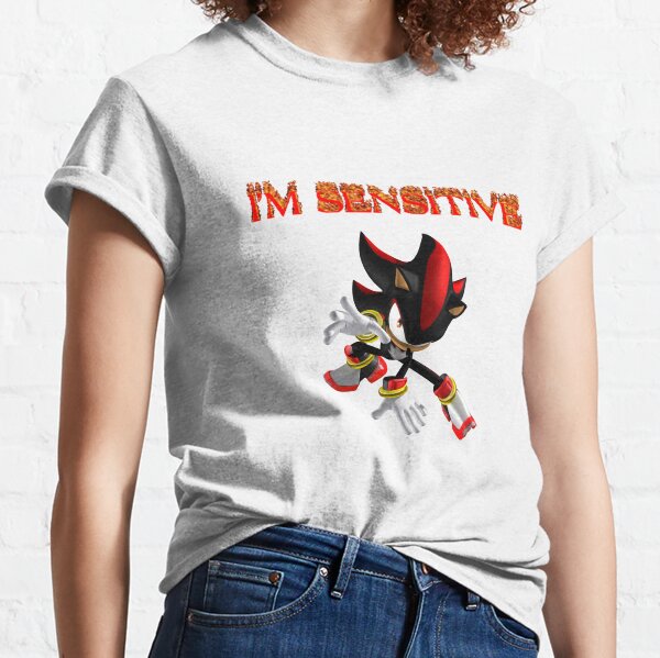 Item preview, I'm Sensitive Shadow the Hedgehog designed and sold by SomeThingsAre.