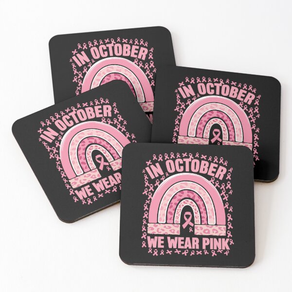 Item preview, In October we wear Pink Cancer awareness Support designed and sold by Inspire-DuDe.