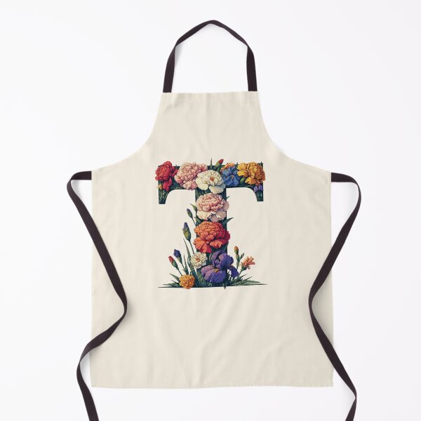 Item preview, Floral Letter T designed and sold by zzz888.