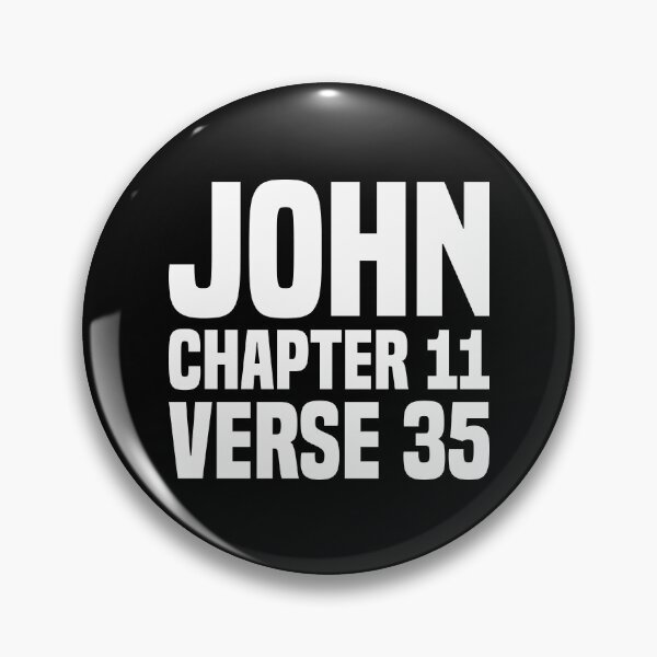 Item preview, John Chapter 11 Verse 35 - Holy Scriptures  designed and sold by Vector-Artist.