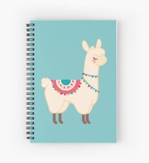 Llama Spiral Notebook