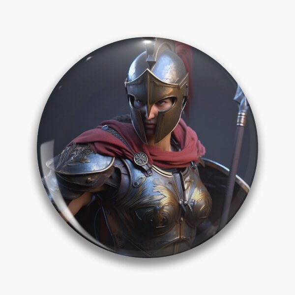 Item preview, Roman Warrior Woman designed and sold by GalleryBrisArt.