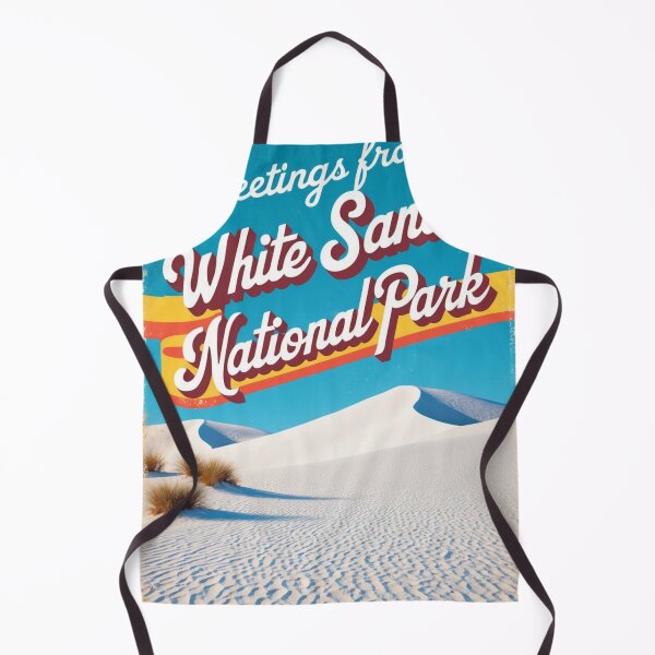 Item preview, Greetings from White Sands National Park Postcard Vintage Retro Travel Vintage designed and sold by TravelPostcardGems.