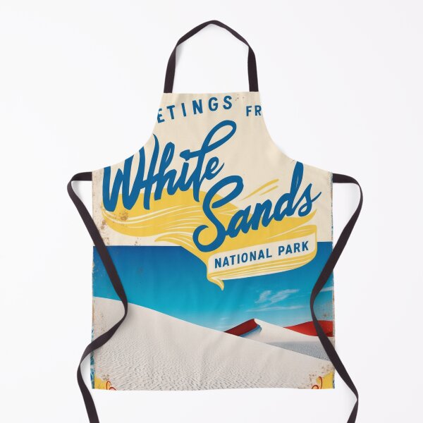 Item preview, White Sands National Park Postcard Vintage Retro Travel Vintage designed and sold by TravelPostcardGems.