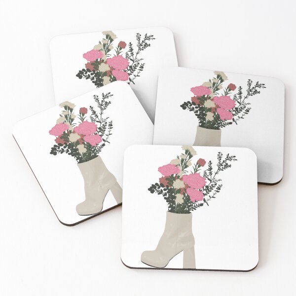 Item preview, Floral boots designed and sold by Richa Hariani.