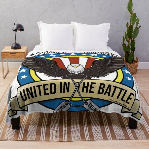 Item preview, VETERANS WITH PARKINSONS UNITED IN THE BATTLE designed and sold by Steve Parknsons.