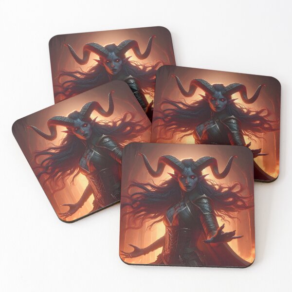 Item preview, Tiefling Girl - Succubi designed and sold by GalleryBrisArt.
