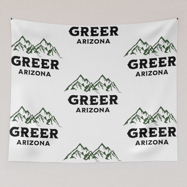 Item preview, Greer arizona, simple camping, hiking designed and sold by Merchattack.