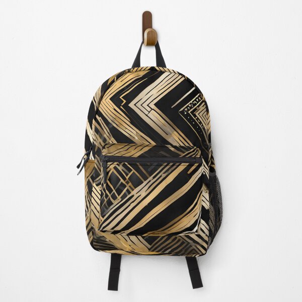 Item preview, Geometric design in black and gold colours designed and sold by Print2Harbor.