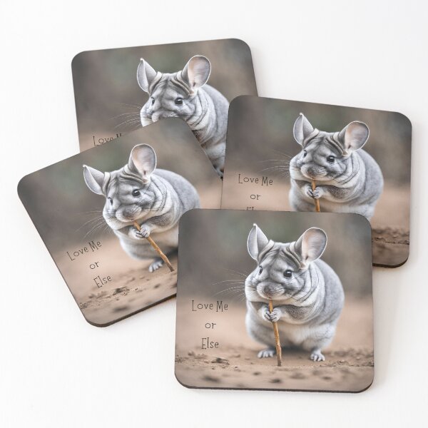 Item preview, Love Me Chinchilla, Pet Humor, stickers and stuff designed and sold by Smallfish1274.