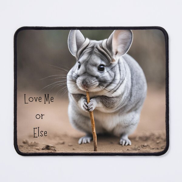 Item preview, Love Me Chinchilla, Pet Humor, stickers and stuff designed and sold by Smallfish1274.