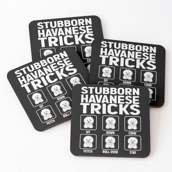 Item preview, Stubborn Havanese Tricks - Cuban Havaneser Havanezer designed and sold by Artistoos.