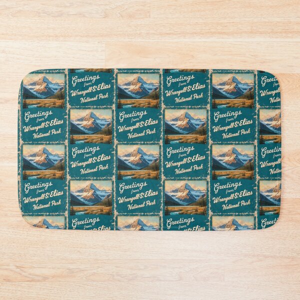 Item preview, Greetings from Wrangell St Elias National Park Postcard Vintage Retro Travel Vintage designed and sold by TravelPostcardGems.