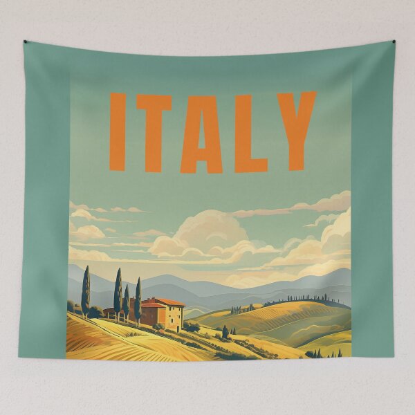 Item preview, ITALY PRIDE VINTAGE STYLE poster designed and sold by La Loca.