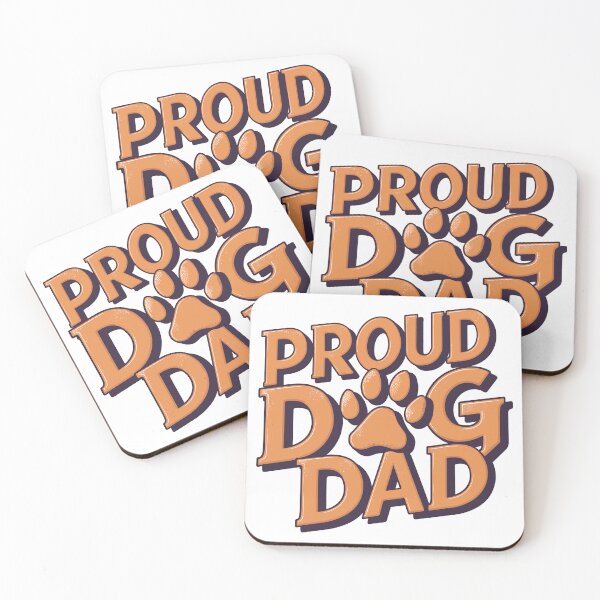 Item preview, Proud Dog Dad Gift Idea Dog Lover designed and sold by Quirky Shirts.