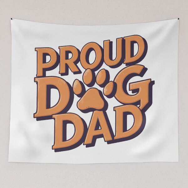 Item preview, Proud Dog Dad Gift Idea Dog Lover designed and sold by Quirky Shirts.
