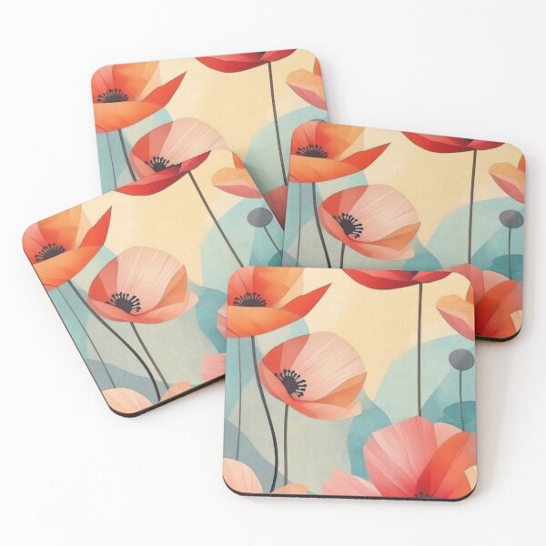 Item preview, Copy of Seamless Pattern of red Flower in cream background  designed and sold by creativekrish.