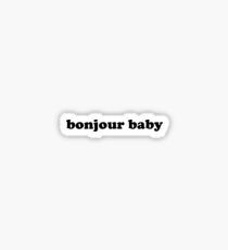 Bonjour Baby ! French France Class Sticker