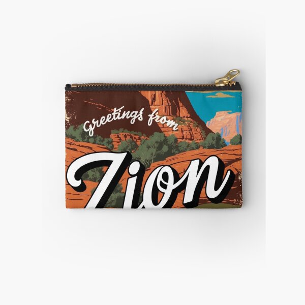 Item preview, Zion National Park Postcard Vintage Retro Travel Vintage designed and sold by TravelPostcardGems.