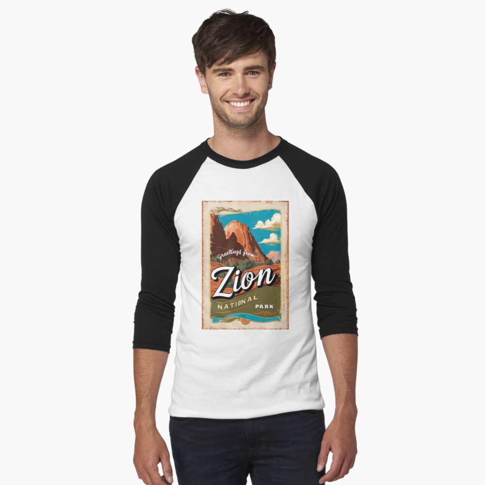 Vista previa del artículo con la obra «Camiseta ¾ estilo béisbol», diseñado y vendido por MangaWorld4All.