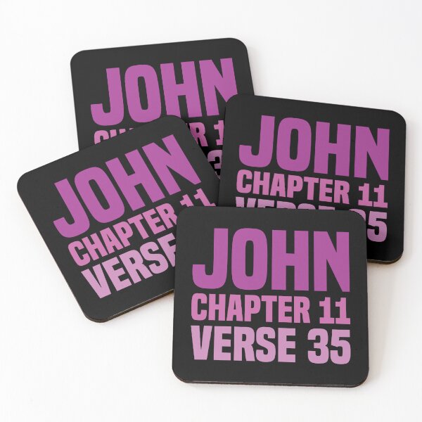 Item preview, John Chapter 11 Verse 35 - Scriptures Quote  designed and sold by Vector-Artist.