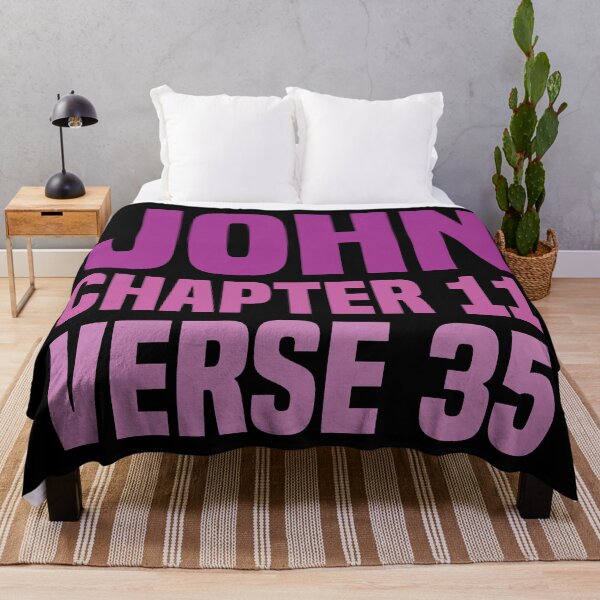 Item preview, John Chapter 11 Verse 35 - Scriptures Quote  designed and sold by Vector-Artist.