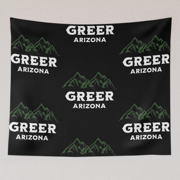 Item preview, Greer arizona, simple camping, hiking designed and sold by Merchattack.