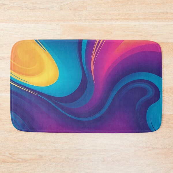 Item preview, Colorful Liquid Swirls Abstract designed and sold by SeamPix.