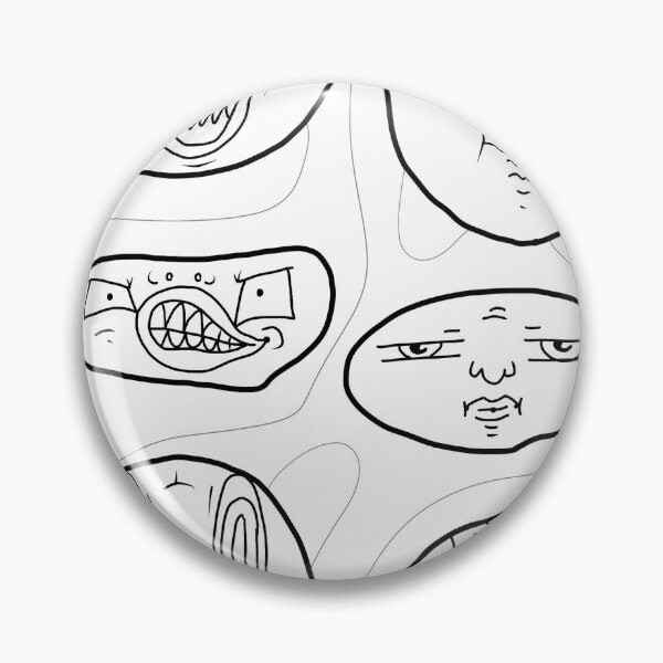 Item preview, Faces black and white designed and sold by Lee Schlosser.
