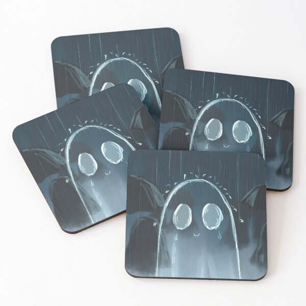 Item preview, Ghost goes on a walk in the rain designed and sold by HopeArtwork.