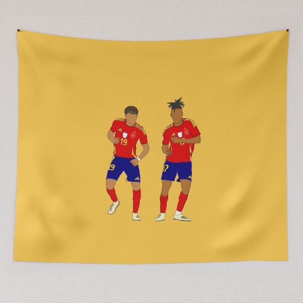 Item preview, Spain Yamal and nico  designed and sold by artistbarcagirl.