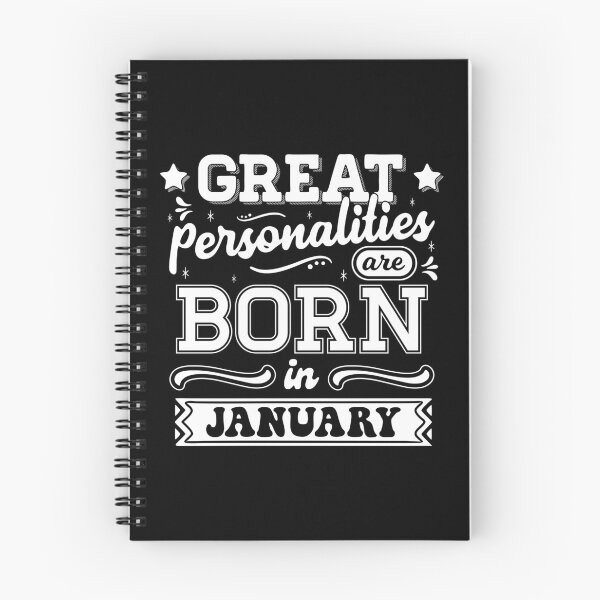 Item preview, Great Personalities Are Born In January designed and sold by TheArtism.