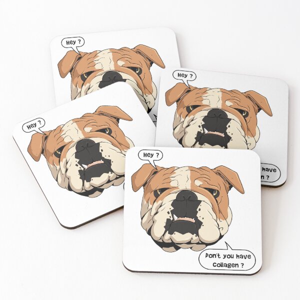 Item preview, Bulldog and collagen designed and sold by TomiAx.