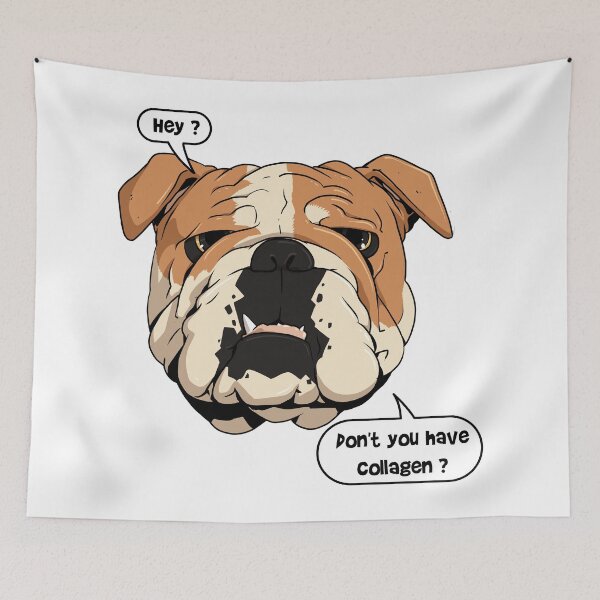 Item preview, Bulldog and collagen designed and sold by TomiAx.