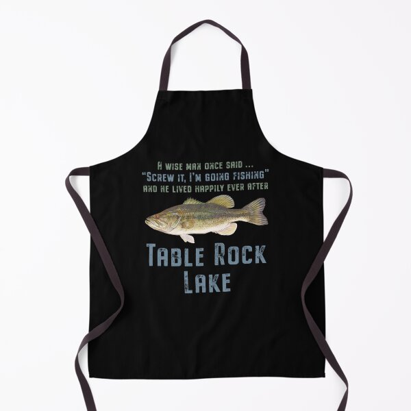Item preview, Table Rock Lake Largemouth Bass Wise Man Quote designed and sold by Futurebeachbum.