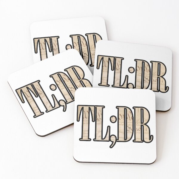 Item preview, TL;DR - The Constitution designed and sold by Matthew Kinnersly.