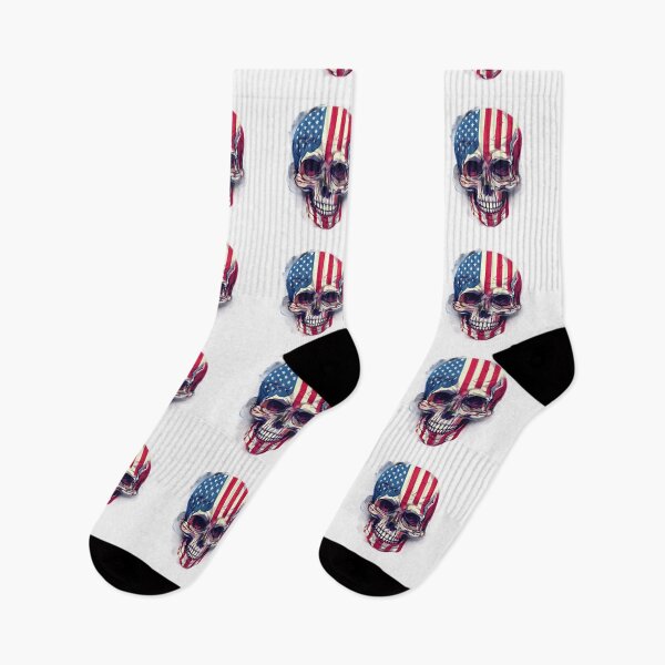 Item preview, Skull United States Flag Design designed and sold by Planetporridge.