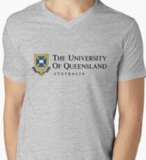 University of Queensland Men's V-Neck T-Shirt