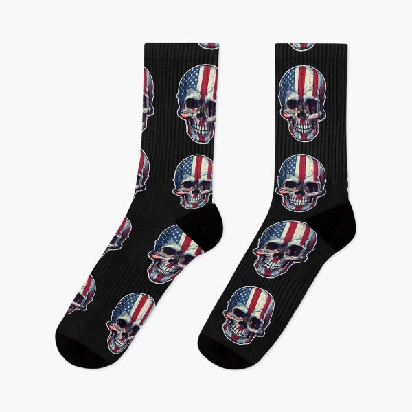 Item preview, USA Skull Flag Design designed and sold by Planetporridge.